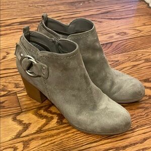 Gray Women's Ankle Boots
